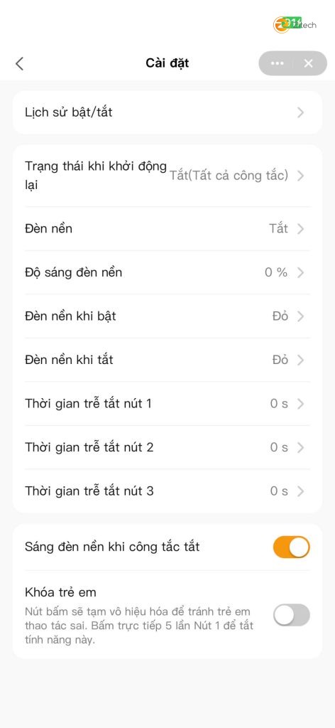 Công tắc cảm ứng 3 nút – ZLUX-ZA3