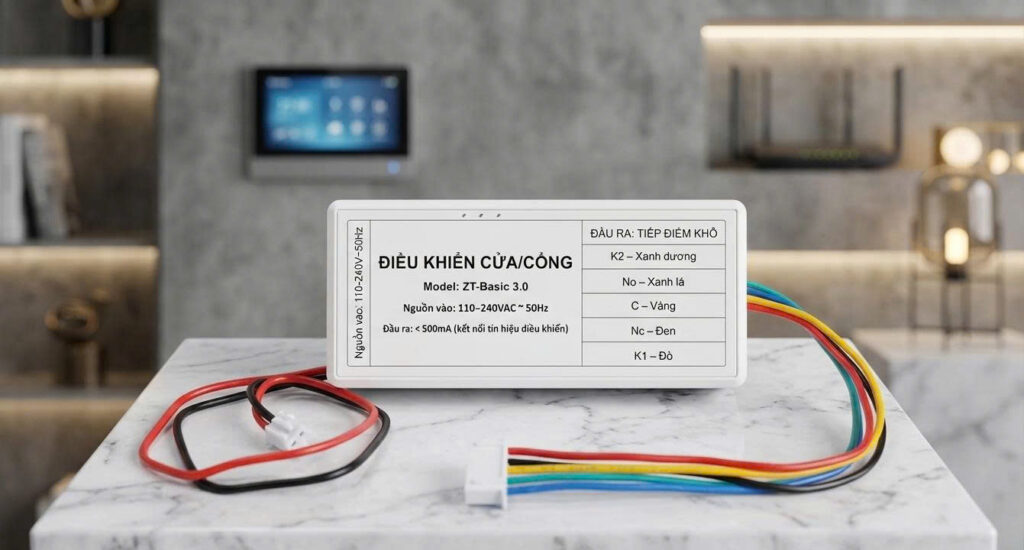Bộ điều khiển cửa/cổng ZiTech-BASIC 3.0