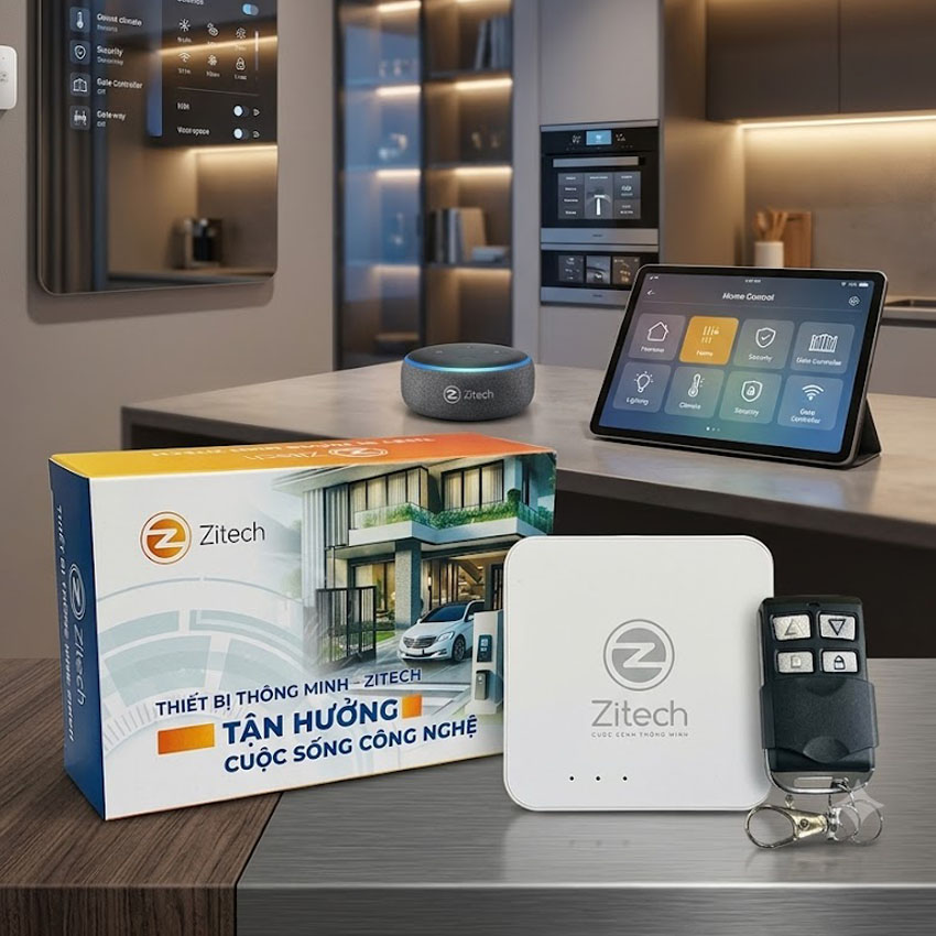Bộ điều khiển cửa cuốn Zitech BOX