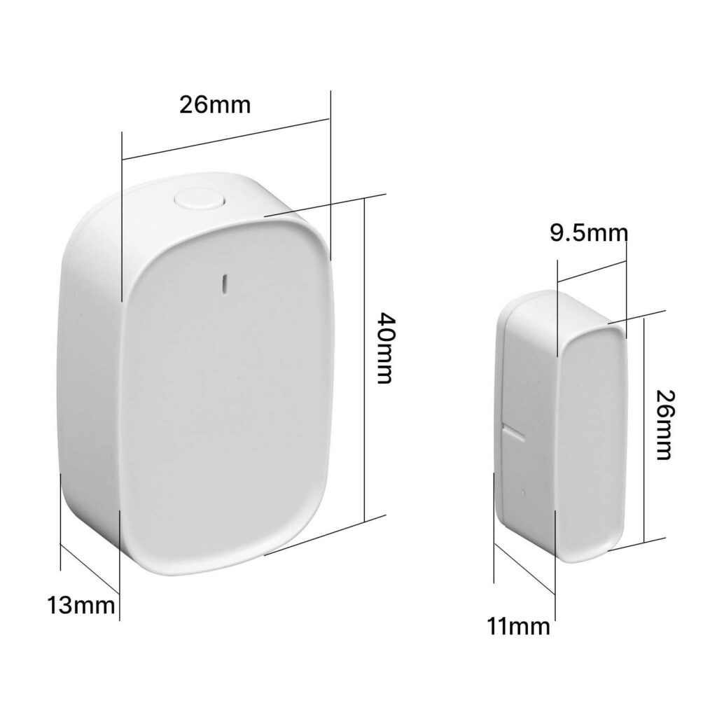 Cảm biến cửa Zigbee – 4 trạng thái ngữ cảnh