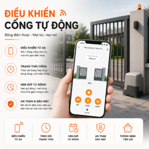 Điều khiển cổng tự động