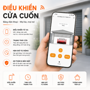 Điều khiển cửa cuốn